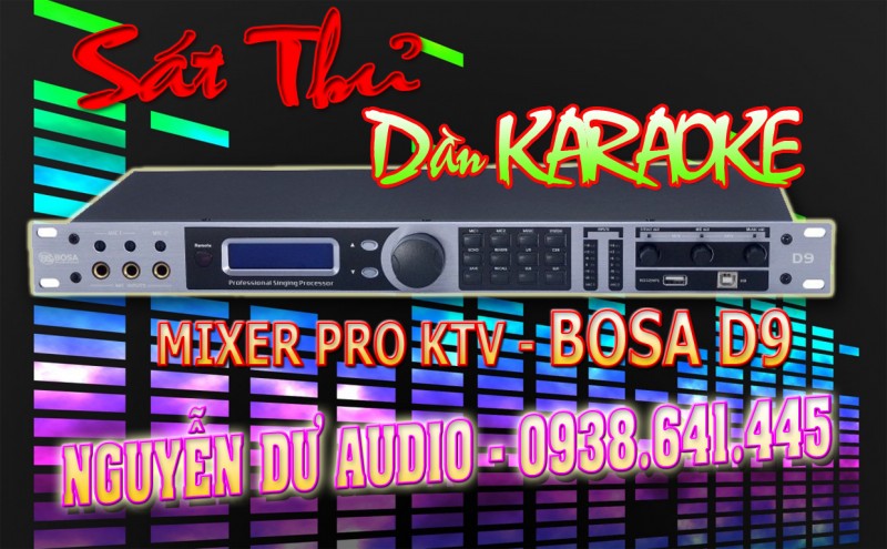 Vang Số Karaoke Bosa D9 